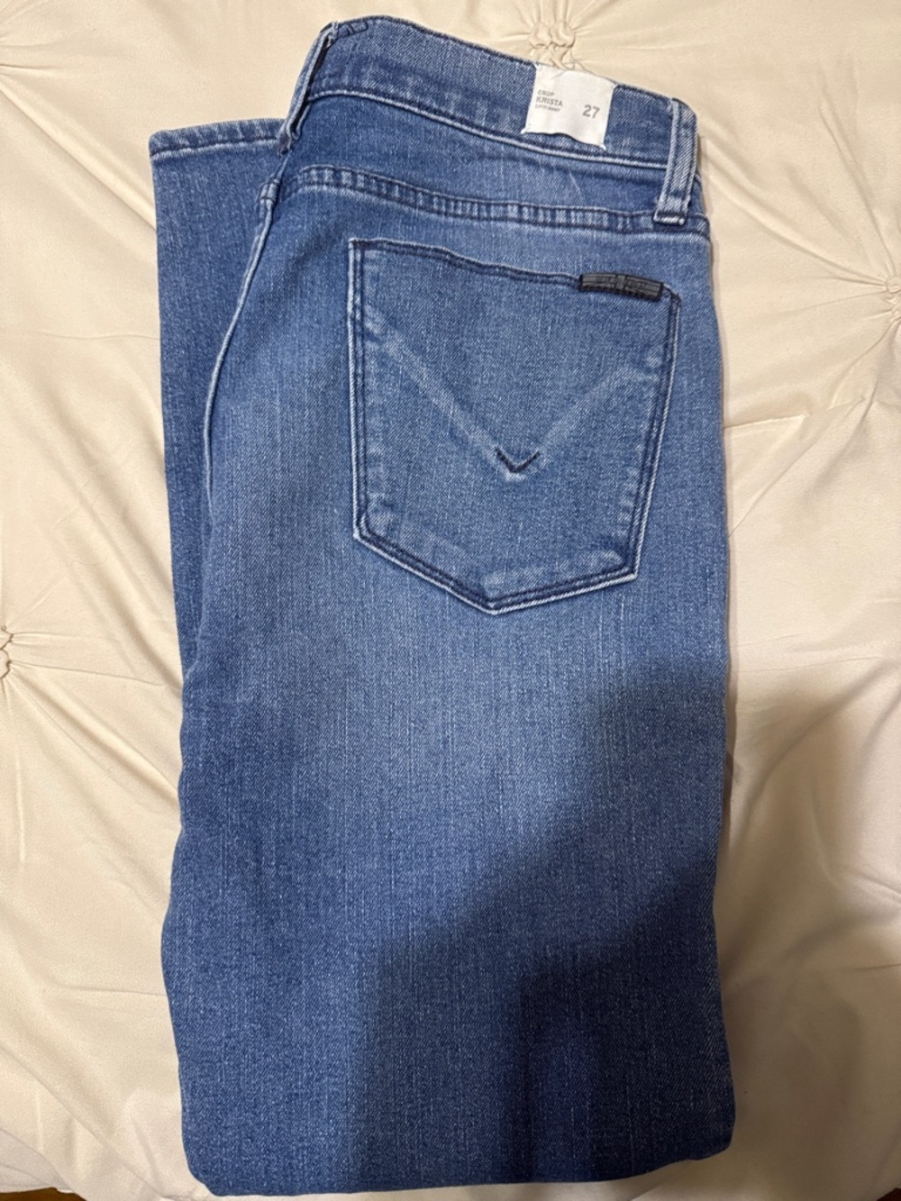 Hudson Jeans Women’s Skinny Jeans in Medium Blue Wash